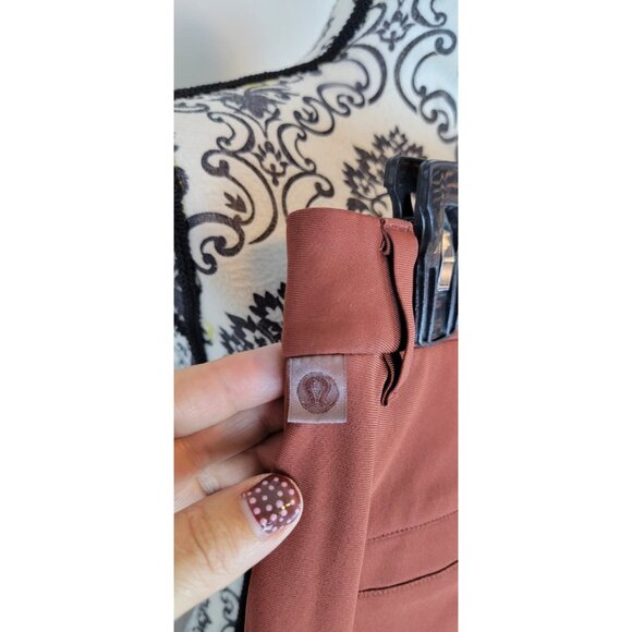 Lululemon Men’s Performance Pants Rust Brown Commission Style Slim Fit – See Mea - Picture 6 of 11